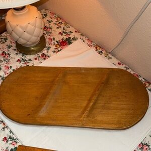 Vintage Wooden divided Tray